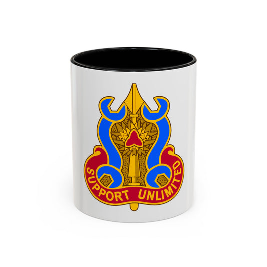 737 Maintenance Battalion (U.S. Army) Accent Coffee Mug
