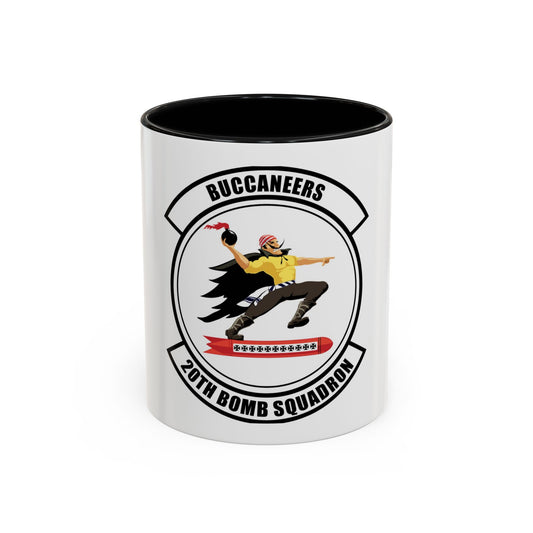 20th Bomb Squadron Emblem (U.S. Air Force) Accent Coffee Mug