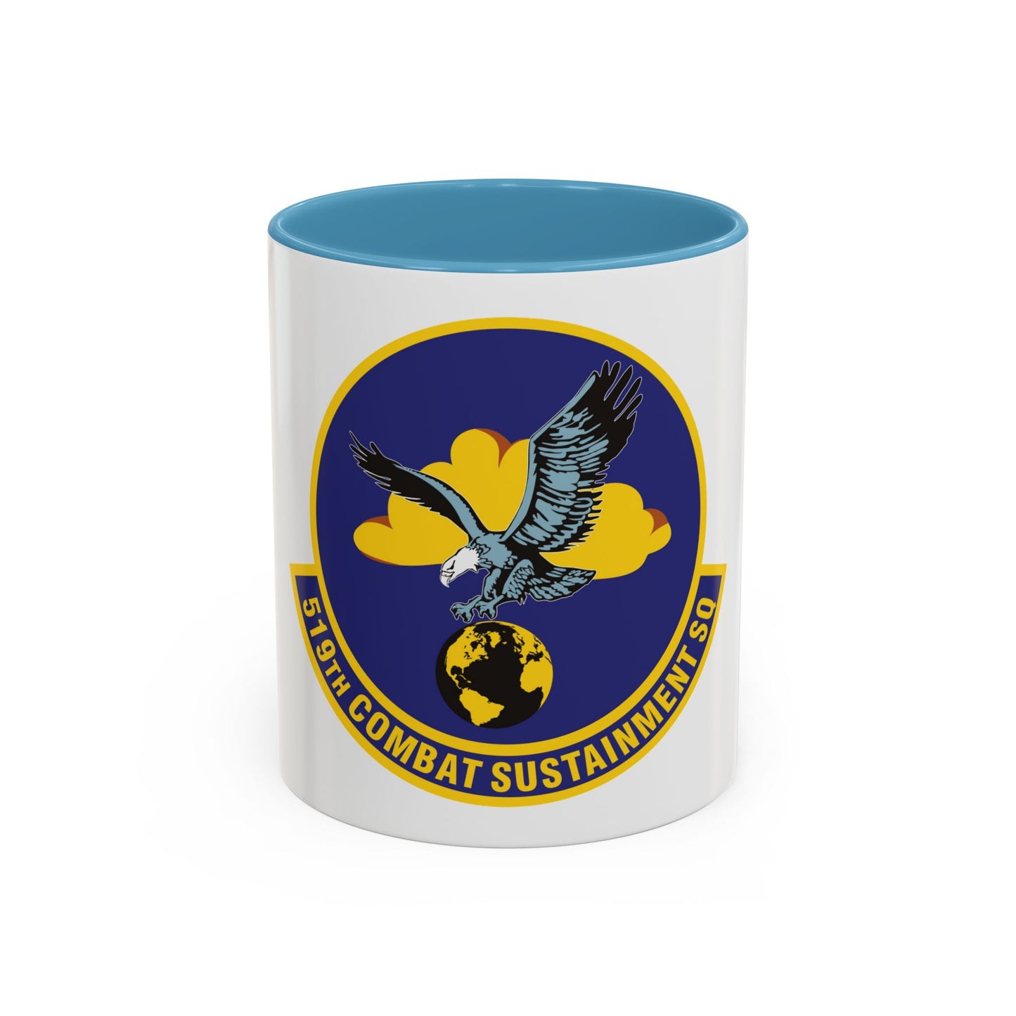 519th Combat Sustainment Squadron (U.S. Air Force) Accent Coffee Mug