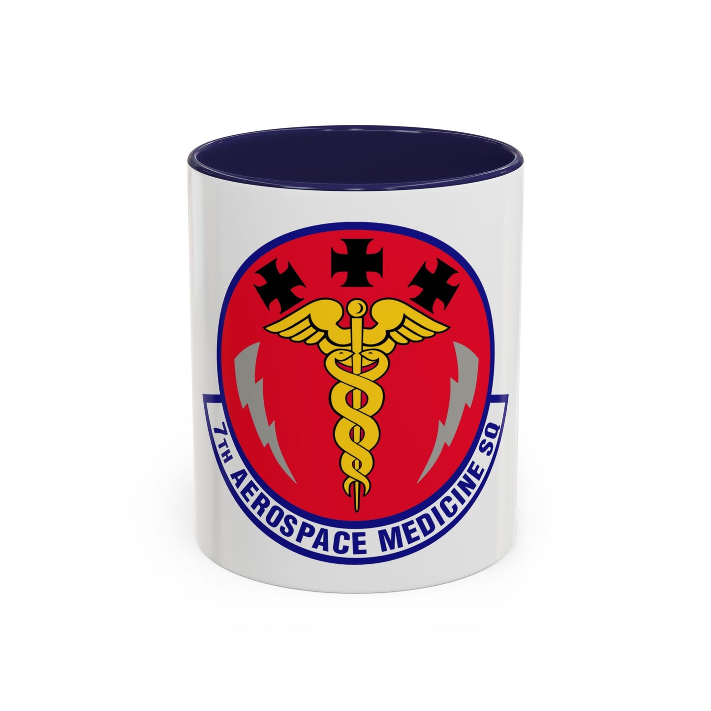 7th Aerospace Medicine Squadron (U.S. Air Force) Accent Coffee Mug