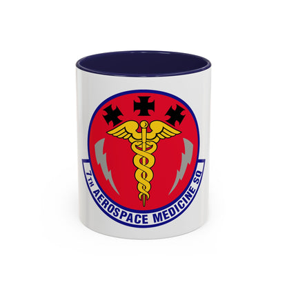 7th Aerospace Medicine Squadron (U.S. Air Force) Accent Coffee Mug
