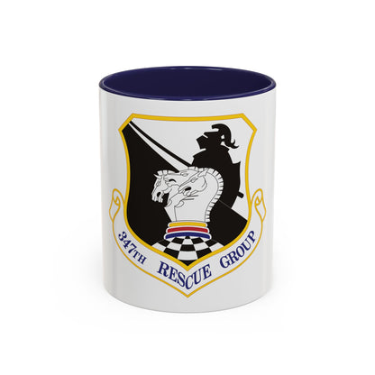 347th Rescue Group (U.S. Air Force) Accent Coffee Mug