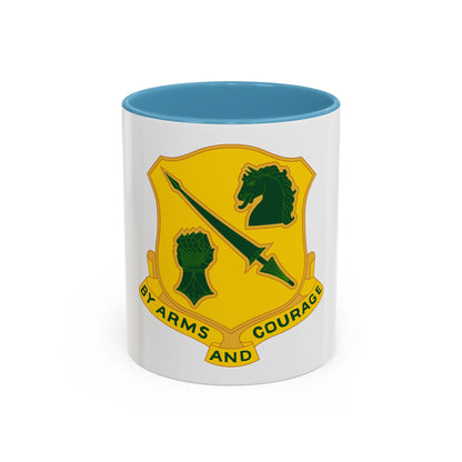 134 Tank Battalion (U.S. Army) Accent Coffee Mug