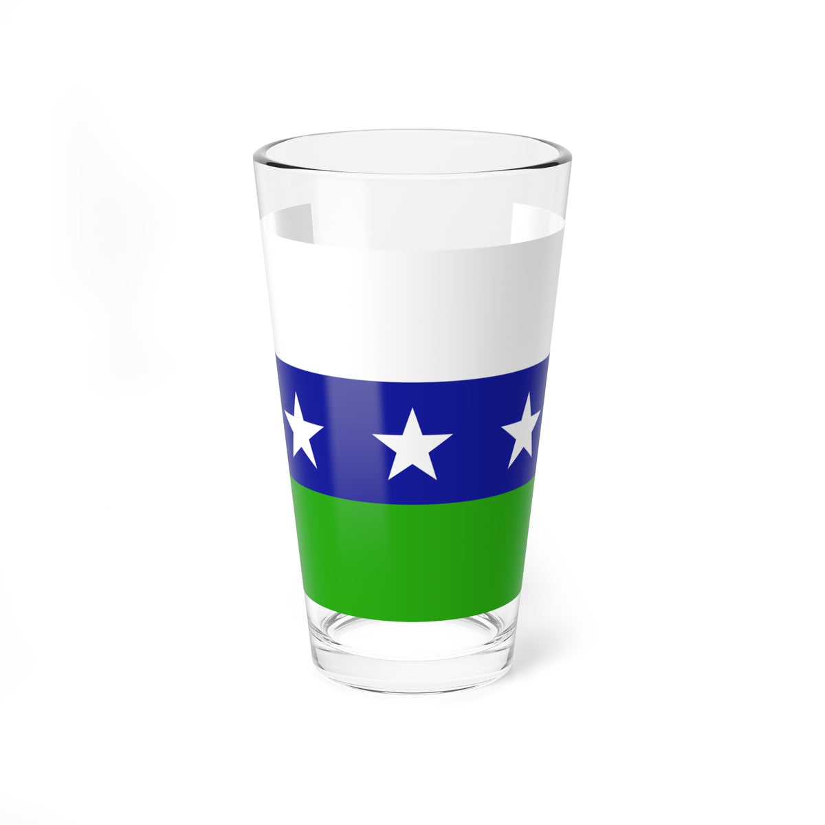 Bandera del Municipio Padre Noguera (Venezuela) Pint Glass 16oz