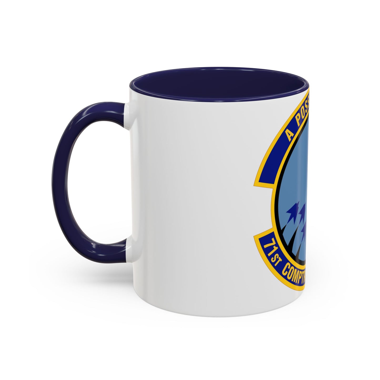 71st Comptroller Squadron (U.S. Air Force) Accent Coffee Mug