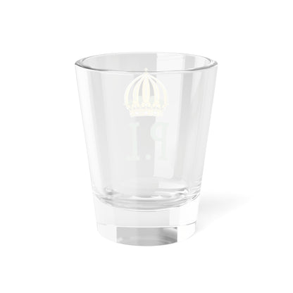 Imperial Monogram of Emperor Pedro I of Brazil (Brazil) (Coat of Arms) Shot Glass 1.5oz