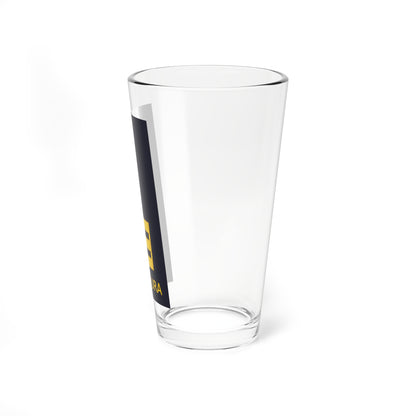03 RSAF OF02 (Singapore) (Military Rank) Pint Glass 16oz