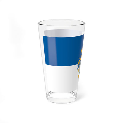 Flag of Vazsnok (Hungary) Pint Glass 16oz