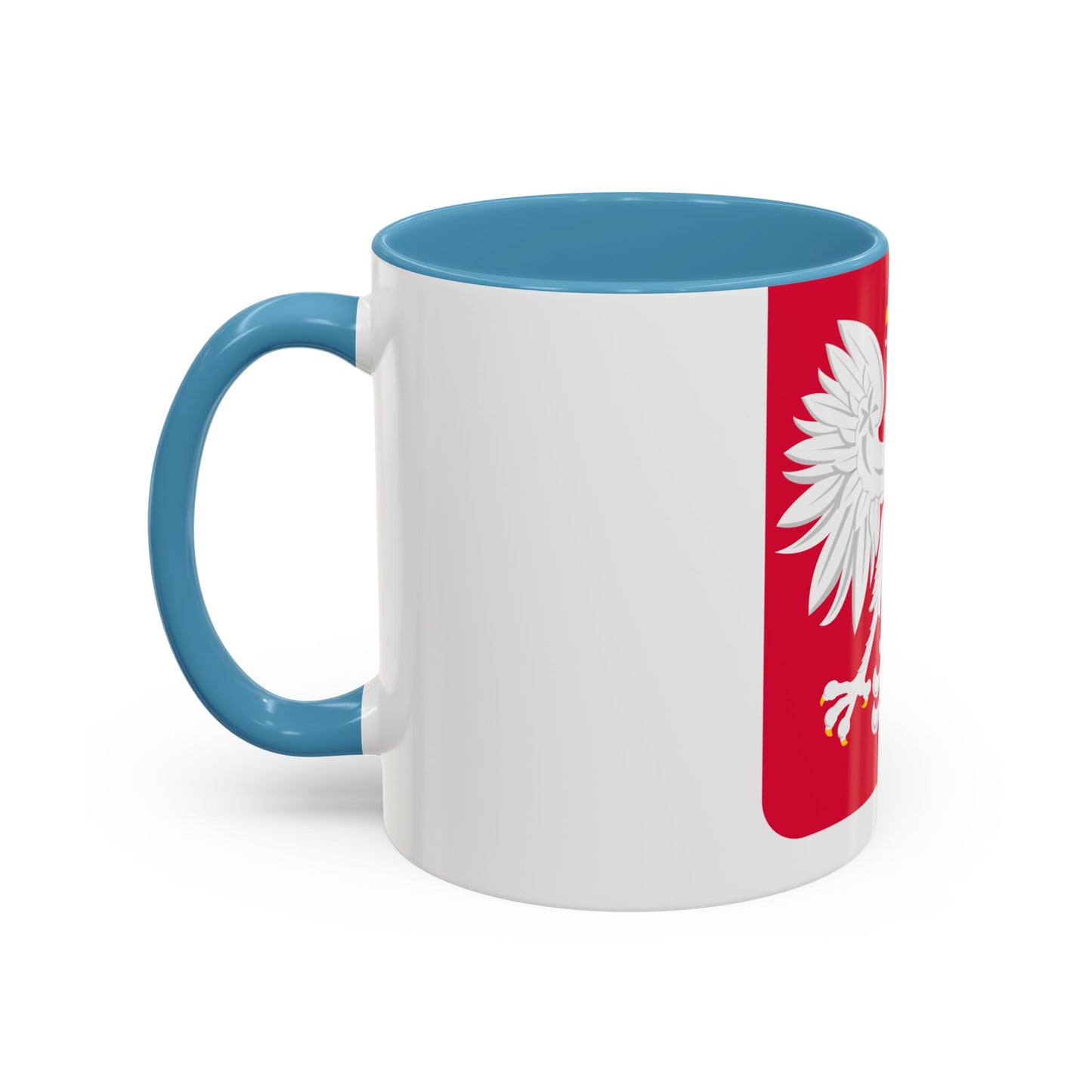 Coat of arms of Poland (1980-1990) - Accent Coffee Mug