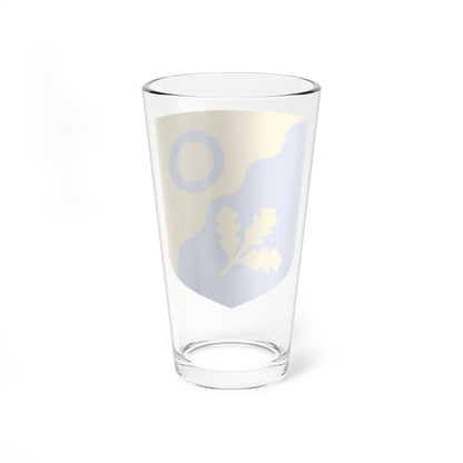 Võru valla vapp 2017 (Estonia) (Coat of Arms) Pint Glass 16oz