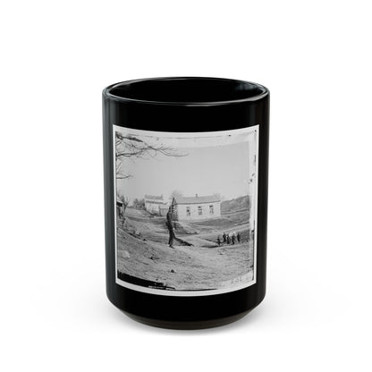 Centreville, Va. Stone Church (U.S. Civil War) Black Coffee Mug