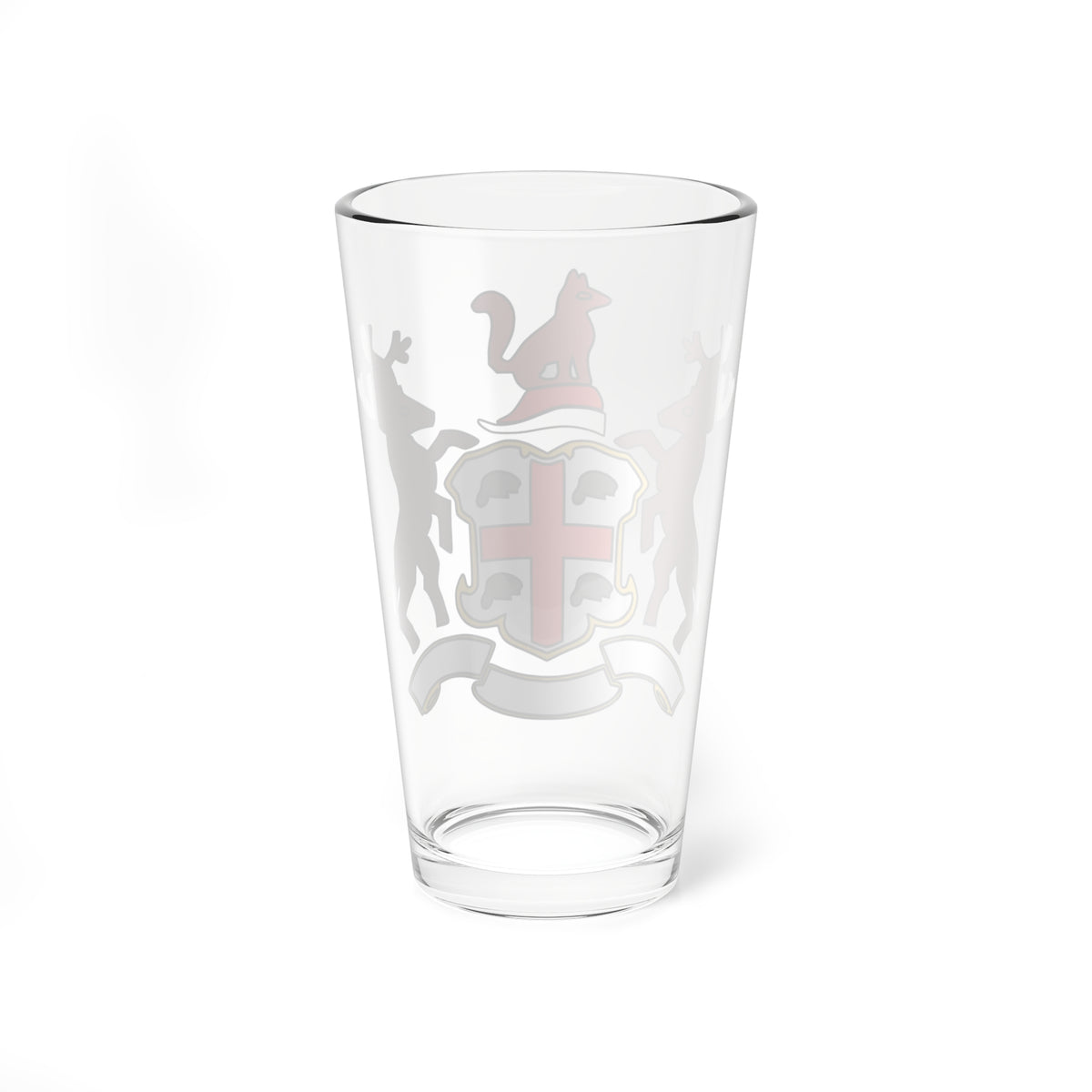 HudsonsBayCoatOfArms (Canada) (Coat of Arms) Pint Glass 16oz