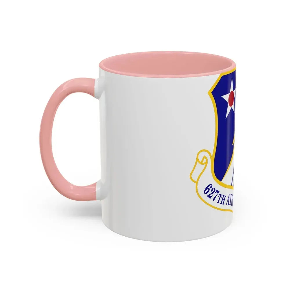 627 Air Base Group AMC (U.S. Air Force) Accent Coffee Mug - Go Mug Yourself