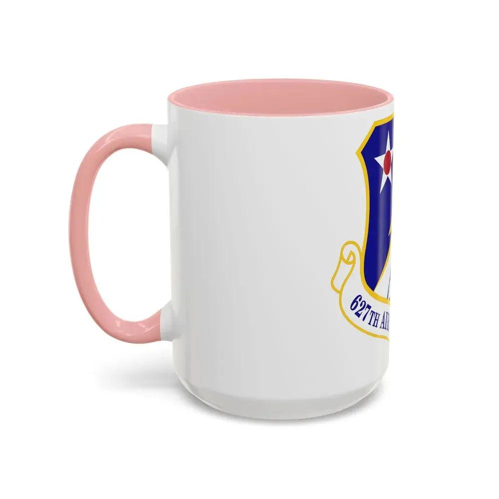 627 Air Base Group AMC (U.S. Air Force) Accent Coffee Mug - Go Mug Yourself