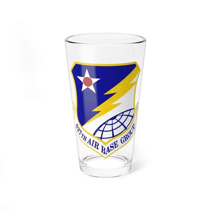 627 Air Base Group AMC (U.S. Air Force) Pint Glass 16oz 16oz - Go Mug Yourself