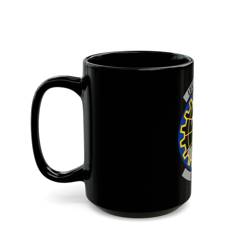 627 Civil Engineer Squadron AMC (U.S. Air Force) Black Coffee Mug-Go Mug Yourself