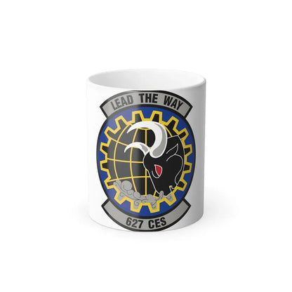 627 Civil Engineer Squadron AMC (U.S. Air Force) Color Changing Mug 11oz - Go Mug Yourself