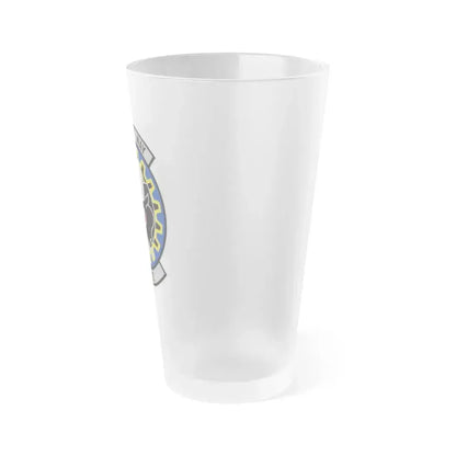 627 Civil Engineer Squadron AMC (U.S. Air Force) Frosted Pint Glass 16oz - Go Mug Yourself