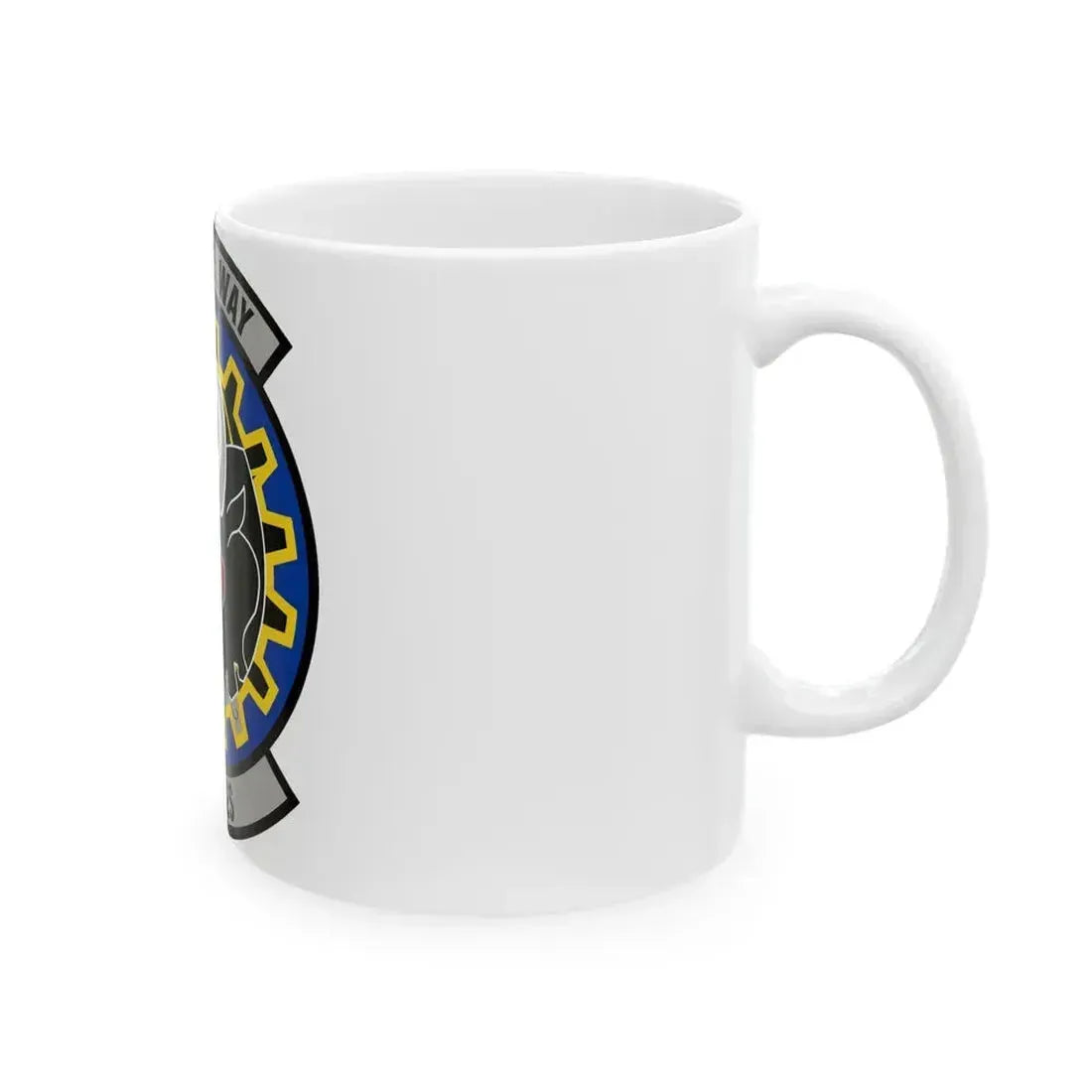 627 Civil Engineer Squadron AMC (U.S. Air Force) White Coffee Mug - Go Mug Yourself
