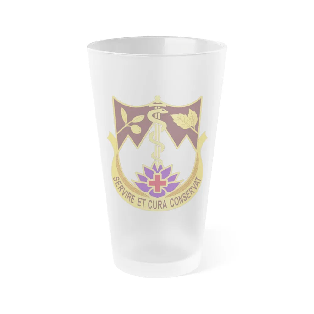 627 Hospital Center (U.S. Army) Frosted Pint Glass 16oz-Go Mug Yourself