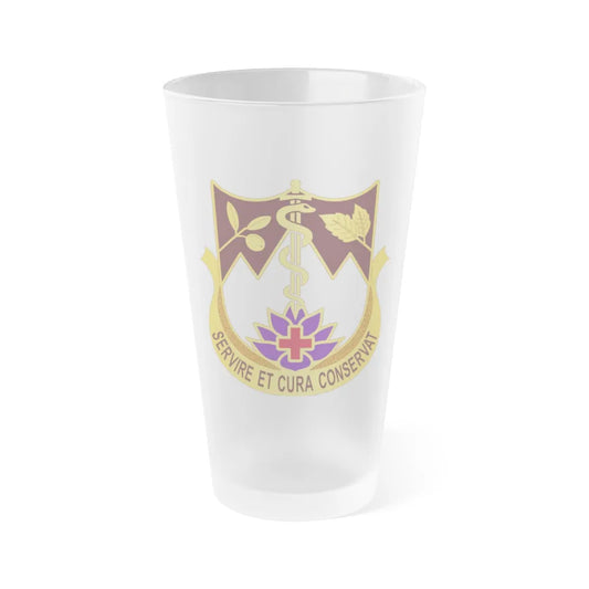 627 Hospital Center (U.S. Army) Frosted Pint Glass 16oz-Go Mug Yourself