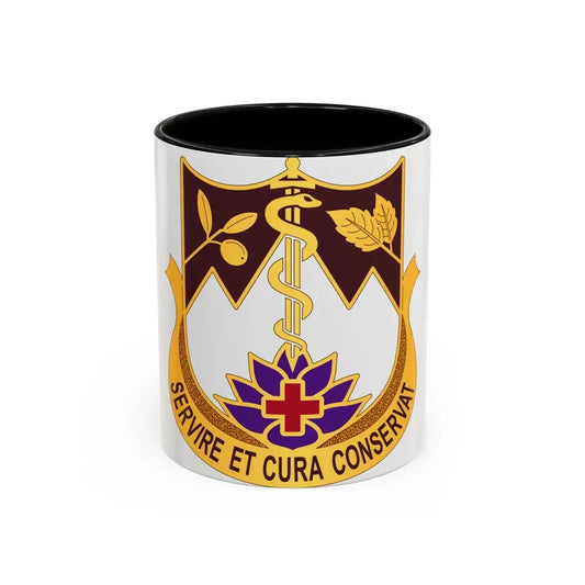 627 Hospital Center (U.S. Army) Accent Coffee Mug 11oz Black - Go Mug Yourself