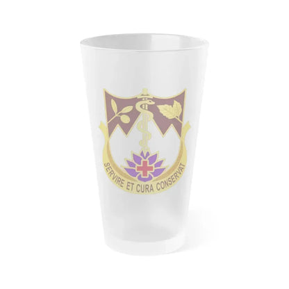 627 Hospital Center (U.S. Army) Frosted Pint Glass 16oz Default Title - Go Mug Yourself