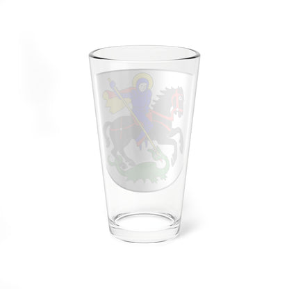 Waltensburg Vuorz wappen (Switzerland) (Coat of Arms) Pint Glass 16oz