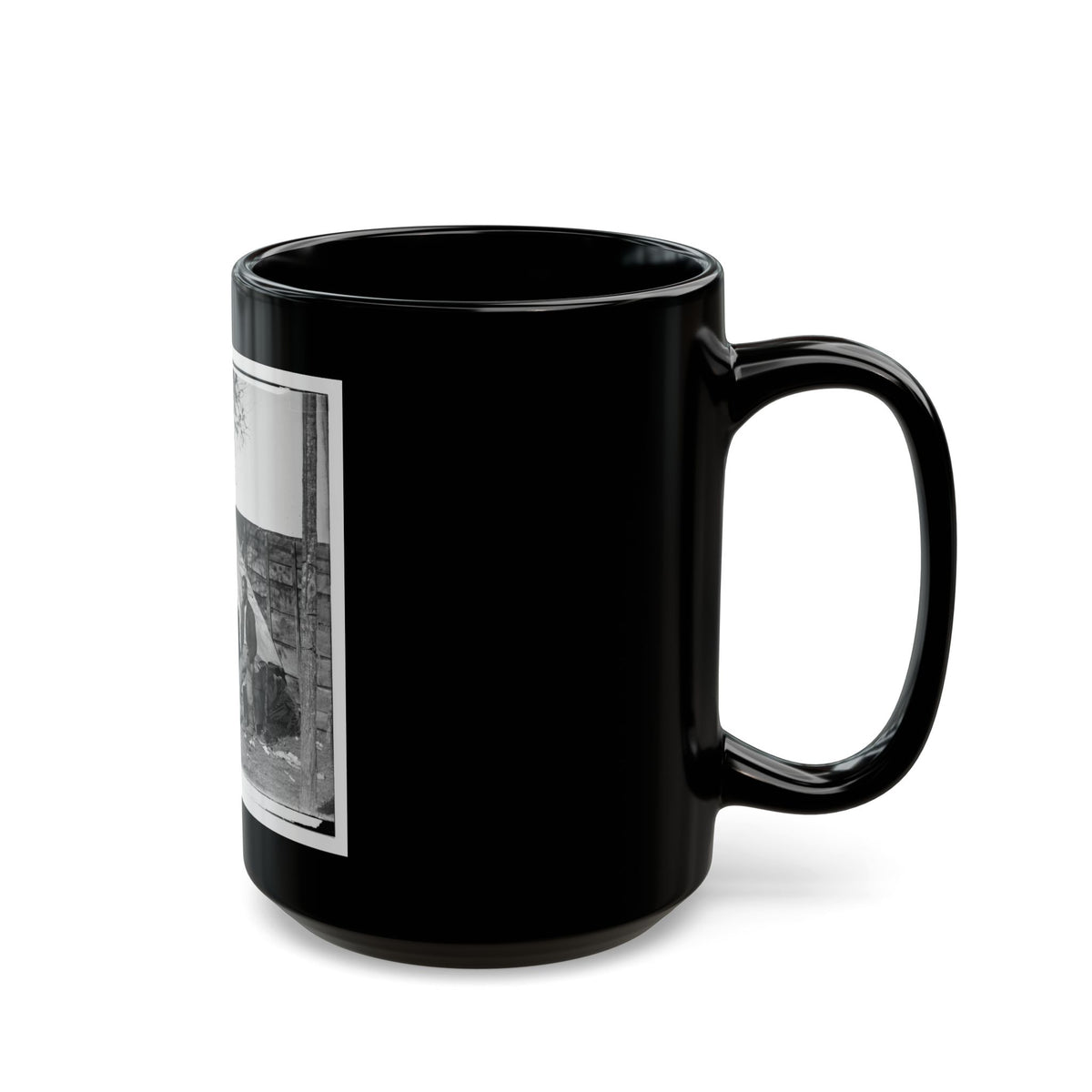 Culpeper, Va.  Contrabands (U.S. Civil War) Black Coffee Mug