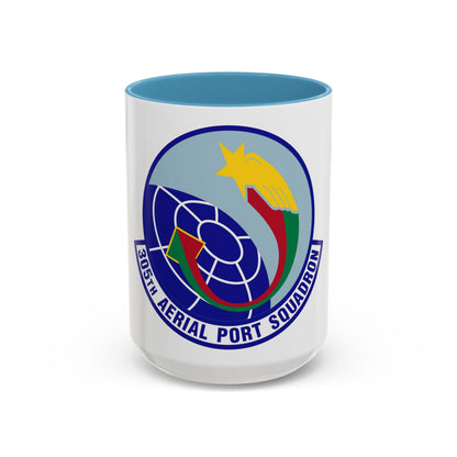 305 Aerial Port Squadron AMC (U.S. Air Force) Accent Coffee Mug