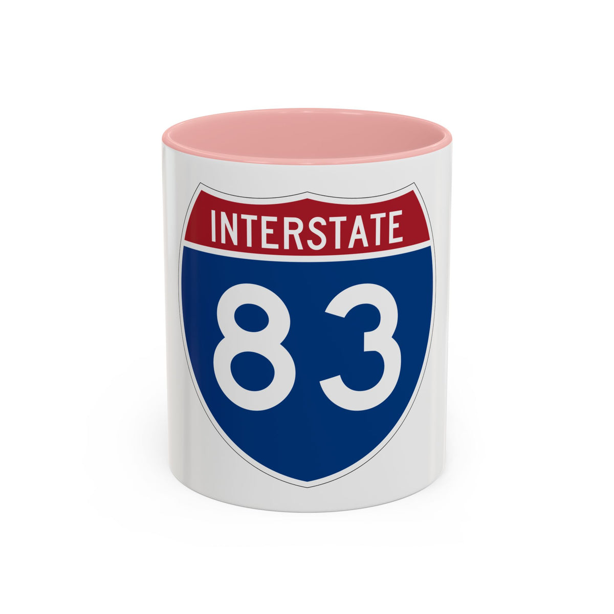 Interstate 83 (U.S. Highways) Accent Coffee Mug