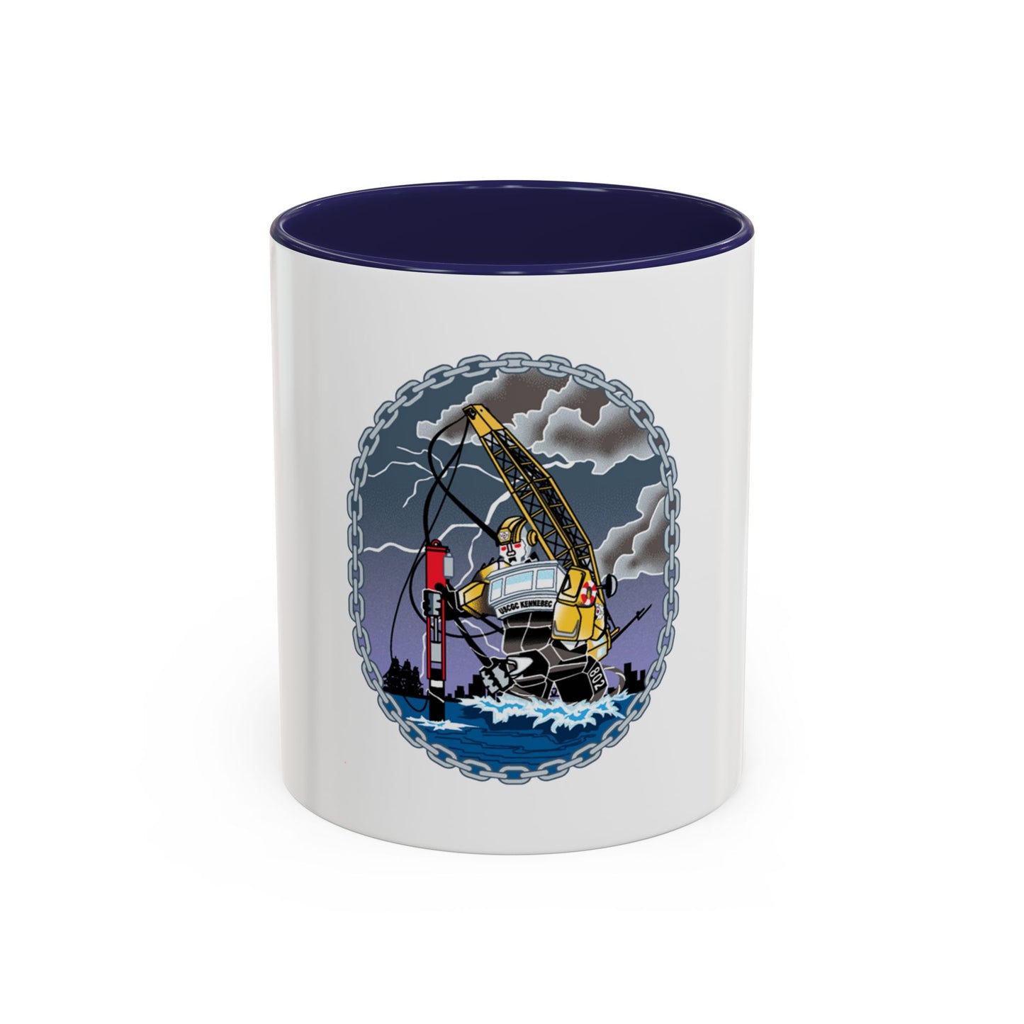 USCGC KENNEBEC (U.S. Coast Guard) Accent Coffee Mug