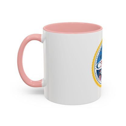 USCG C3 Cen Command Control Comm Engineering (U.S. Coast Guard) Accent Coffee Mug