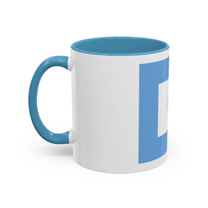 Naval Jack of Argentina - Accent Coffee Mug