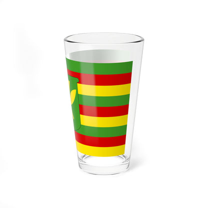 Kanaka Maoli flag (United States) Pint Glass 16oz