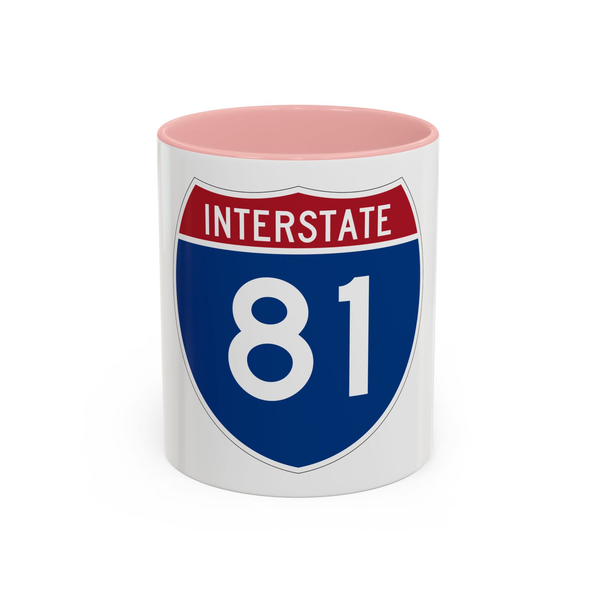 Interstate 81 (U.S. Highways) Accent Coffee Mug