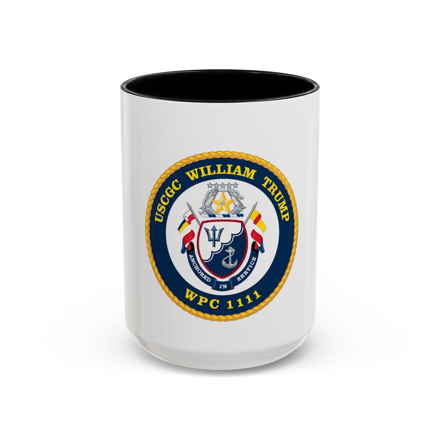 USCGC William Trump WPC 1111 (U.S. Coast Guard) Accent Coffee Mug