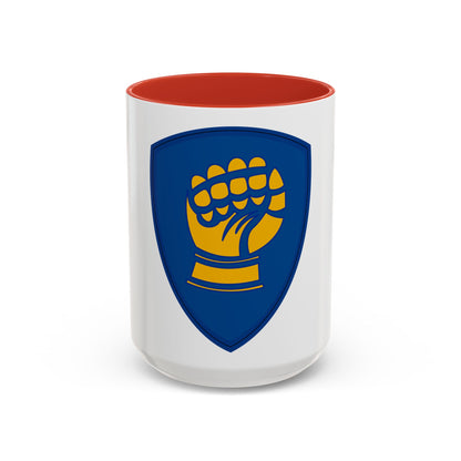 46th Infantry Division CSIB (U.S. Army) Accent Coffee Mug