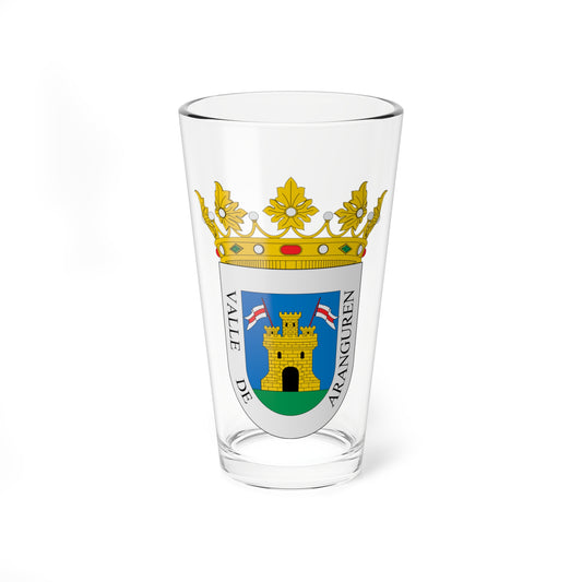Escudo de Aranguren (Spain) (Coat of Arms) Pint Glass 16oz