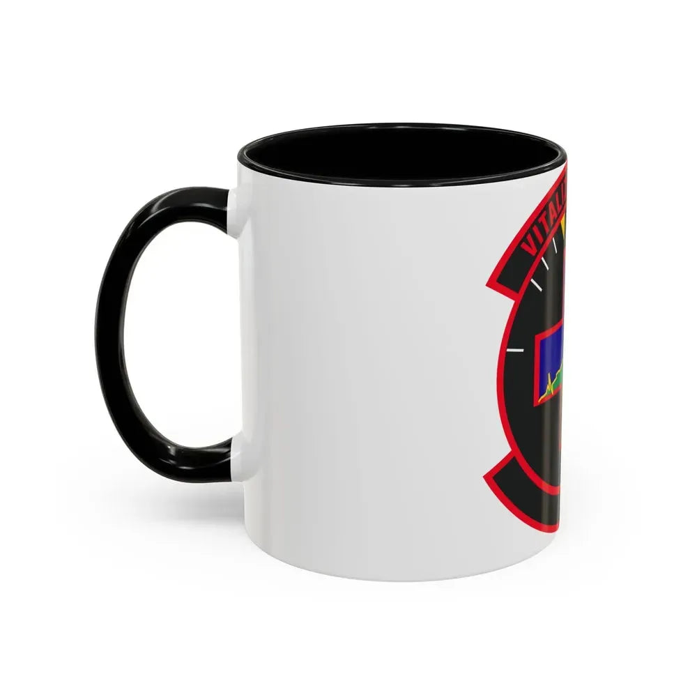 628 Healthcare Operations Squadron AMC (U.S. Air Force) Accent Coffee Mug - Go Mug Yourself