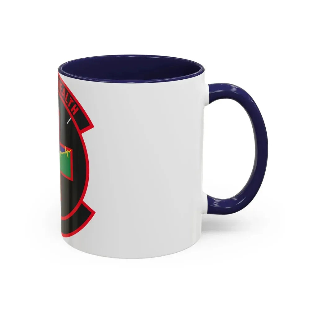 628 Healthcare Operations Squadron AMC (U.S. Air Force) Accent Coffee Mug - Go Mug Yourself