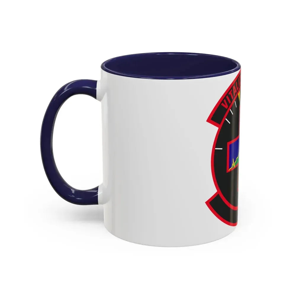 628 Healthcare Operations Squadron AMC (U.S. Air Force) Accent Coffee Mug - Go Mug Yourself