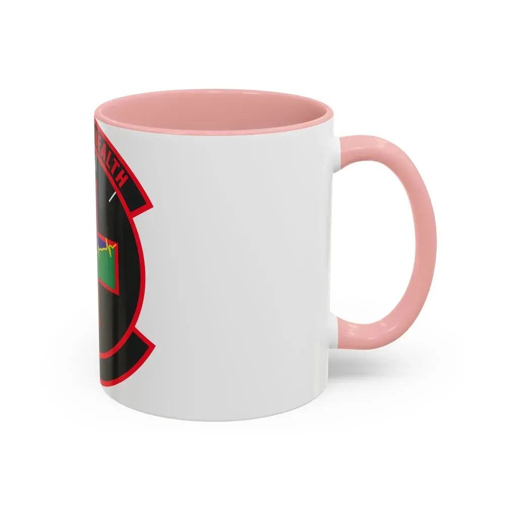628 Healthcare Operations Squadron AMC (U.S. Air Force) Accent Coffee Mug - Go Mug Yourself
