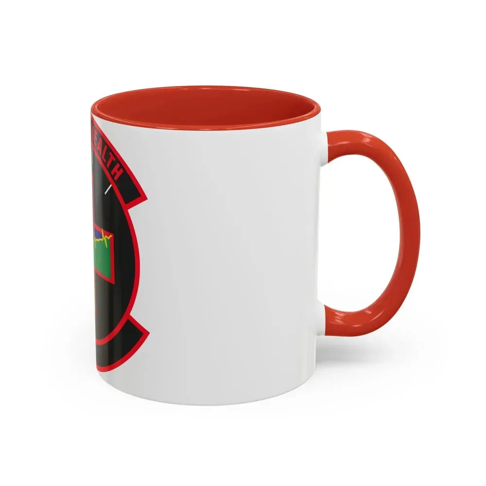 628 Healthcare Operations Squadron AMC (U.S. Air Force) Accent Coffee Mug - Go Mug Yourself