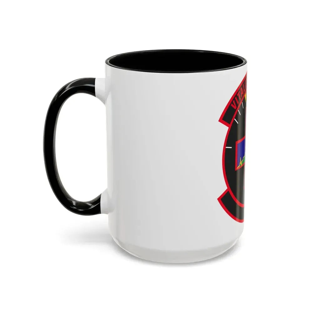 628 Healthcare Operations Squadron AMC (U.S. Air Force) Accent Coffee Mug - Go Mug Yourself