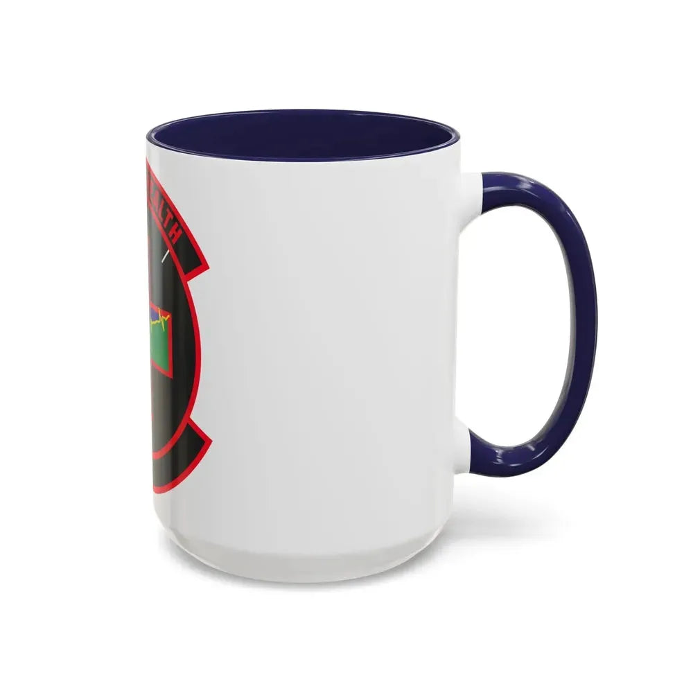 628 Healthcare Operations Squadron AMC (U.S. Air Force) Accent Coffee Mug - Go Mug Yourself