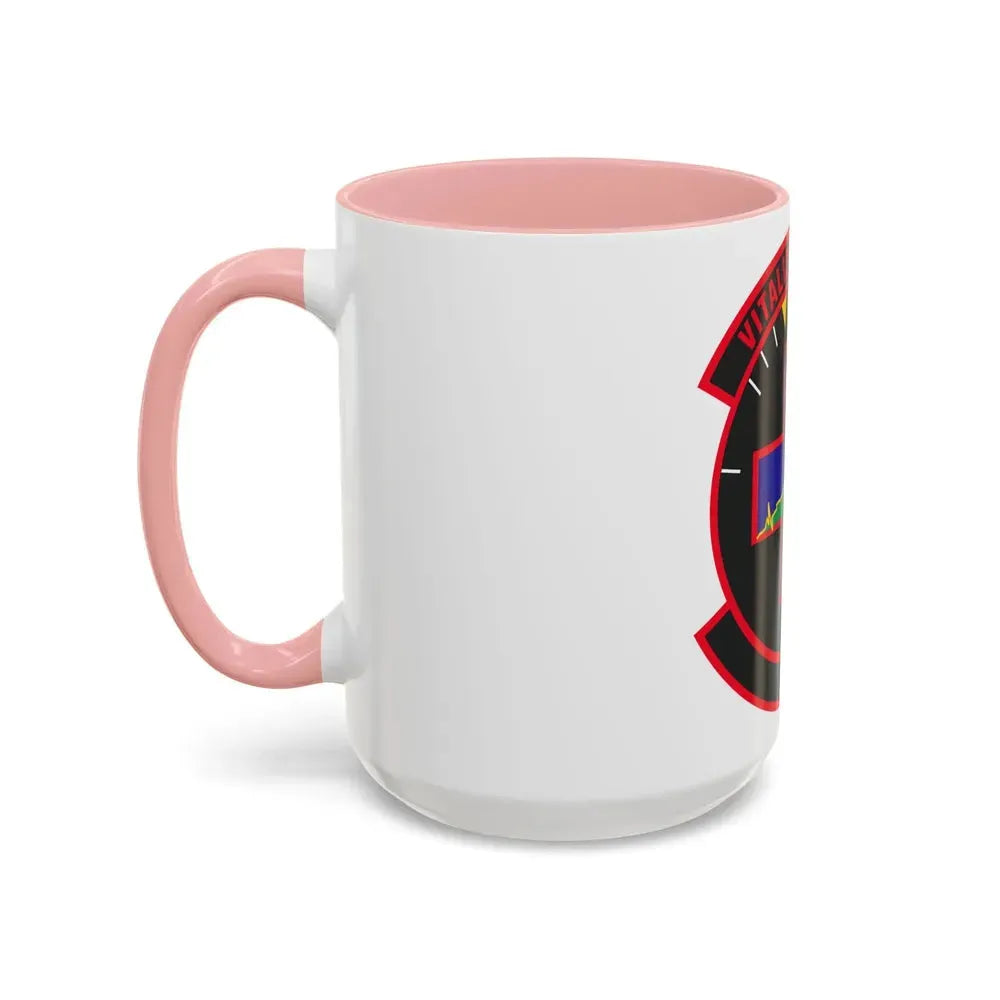 628 Healthcare Operations Squadron AMC (U.S. Air Force) Accent Coffee Mug - Go Mug Yourself