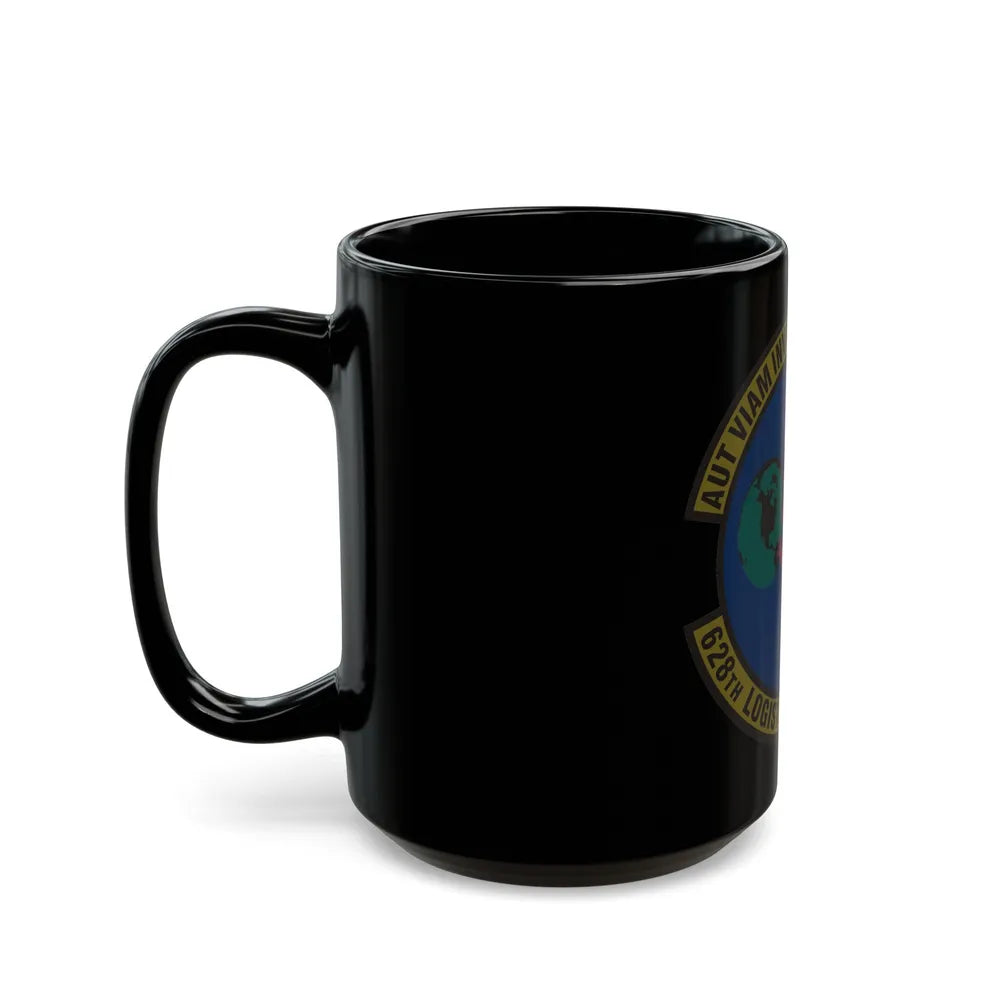 628 Logistics Readiness Squadron AMC (U.S. Air Force) Black Coffee Mug-Go Mug Yourself