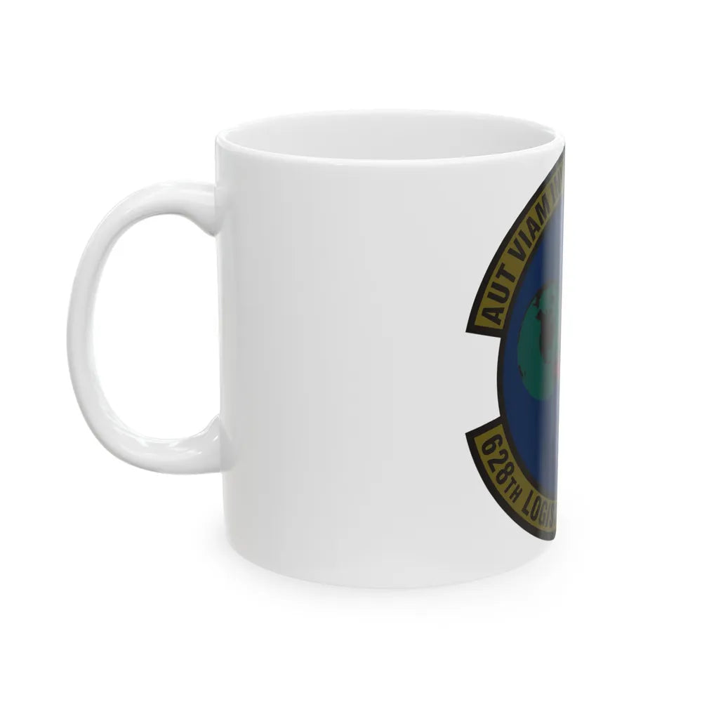 628 Logistics Readiness Squadron AMC (U.S. Air Force) White Coffee Mug-Go Mug Yourself