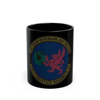 628 Logistics Readiness Squadron AMC (U.S. Air Force) Black Coffee Mug 11oz - Go Mug Yourself